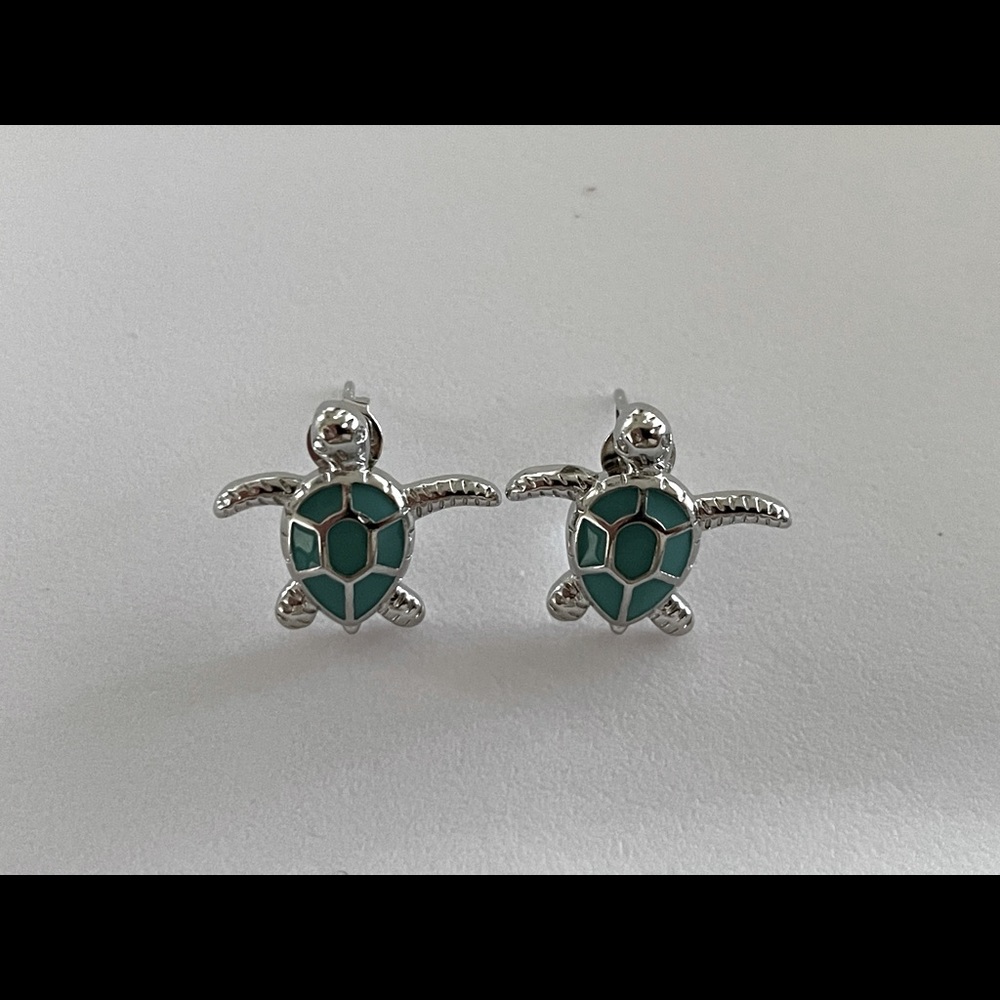 Turtle earrings